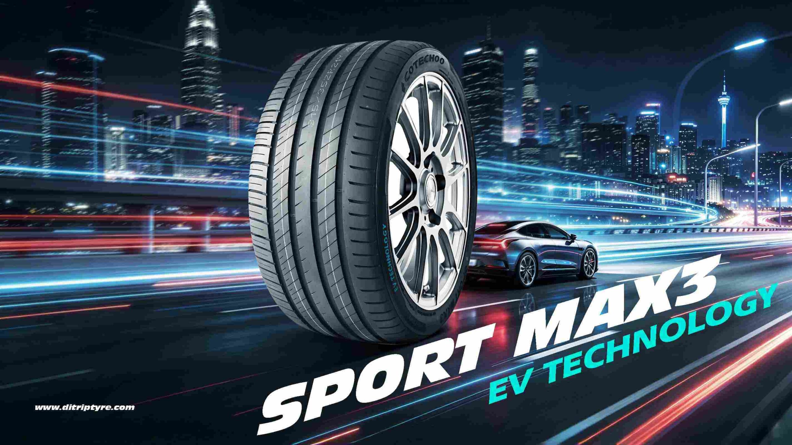 COTECHOO Sport Max3 EV Tires for Electric & Plug-in Hybrid Vehicles